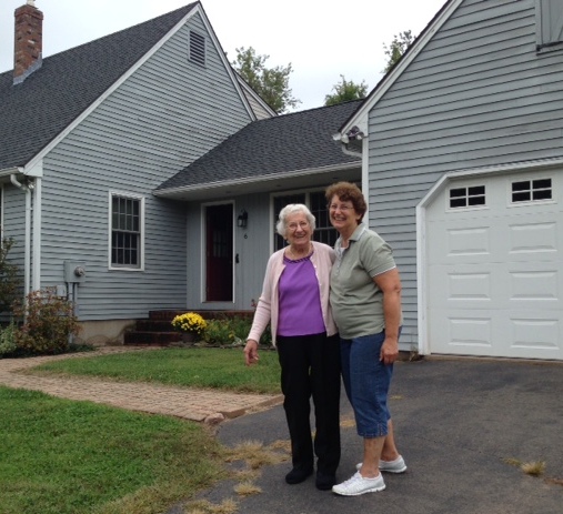 9-21-14 Cousin Judy with her mother-in-law Sophie